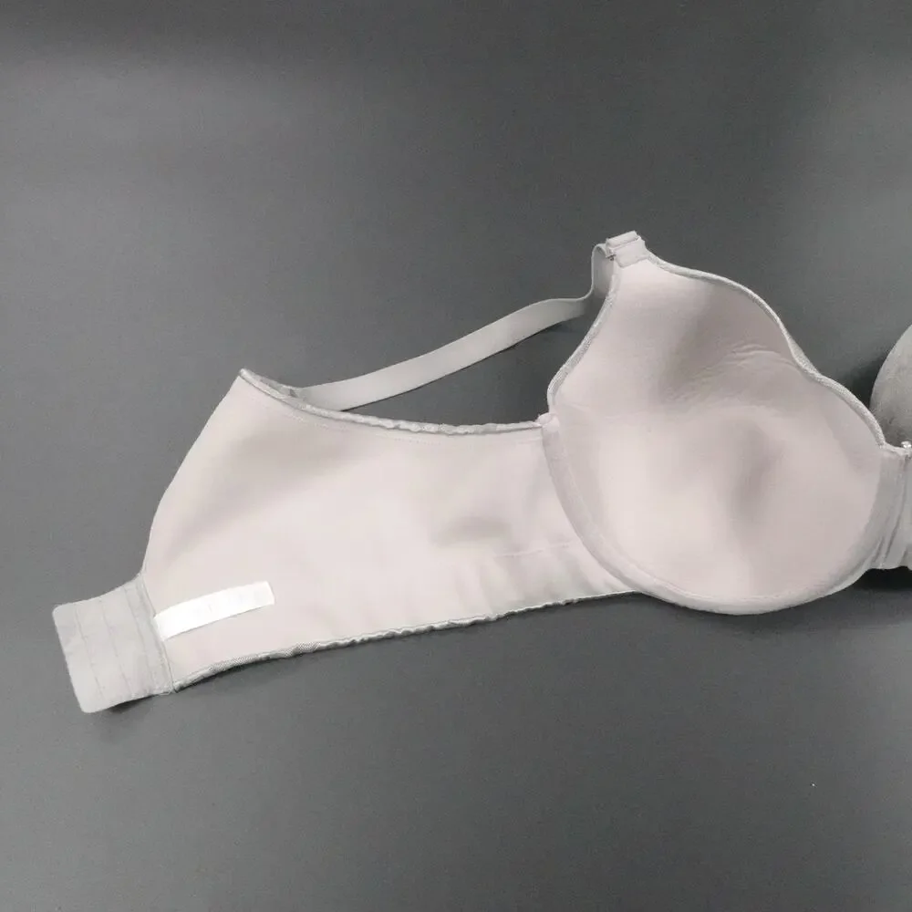 Cacique Bra Womens 42DD Balconette Underwire‎ Lace Full Coverage Support Floral